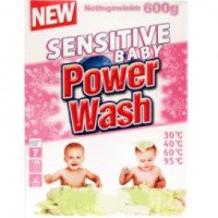 Стиральный порошок для детей Power Wash Sensitive Baby