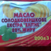Масло сливочное экстра Гранд-Молпродукт "Элитное"
