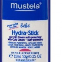 Карандаш для губ и лица Mustela Hydra-Stick с кольд-кремом