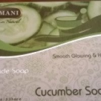 Мыло ручной работы Hemani Cucumber Soap Bar