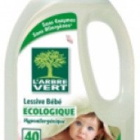Жидкое средство для стирки детских вещей L'Arbre Vert ЭКОЛОГИЧЕСКИЙ