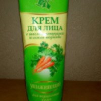 Крем для лица Iris "Народная Аптека" с маслом петрушки и семян моркови для нормальной кожи