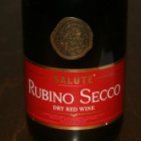 Вино красное сухое Salute Rubino Secco