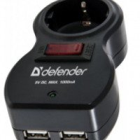 Сетевой фильтр с USB Defender Voyage 100