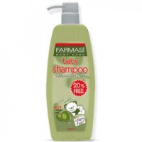 Детский шампунь для тела и волос Farmasi с оливковым маслом