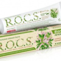Зубная паста R.O.C.S. Bionica "Лечебные травы"