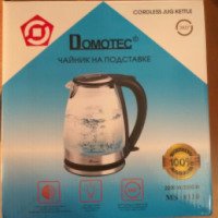 Электрический чайник Domotec MS-8110 стеклянный с подсветкой