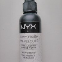 Сияющий спрей фиксатор макияжа NYX