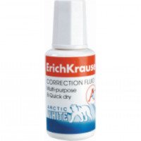 Корректирующая жидкость ErichKrause Multi-purpose & Quick dry Arctic White