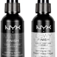 Спрей для фиксации макияжа Nyx Matte Finish Long Lasting Setting Spray