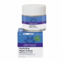Ночной крем для лица Derma e Hyaluronic Acid Night Creame
