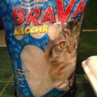 Наполнитель для кошачьего туалета Brava силикагелевый