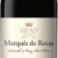 Вино столовое красное полусладкое "Marques de Rocas"