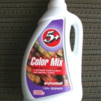 Средство для стирки 5+ "Color Mix" с системой защиты цвета
