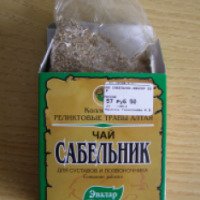 Чай Эвалар "Сабельник" для позвоночника и суставов
