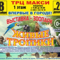 Выставка-зоопарк "Живые тропики" (Россия, Тула)