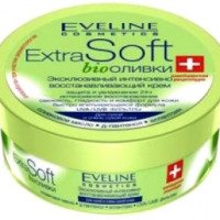 Крем для лица Eveline ExtraSoft bio на основе оливкового масла