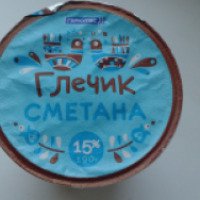 Сметана Геркулес "Глечик" 15%