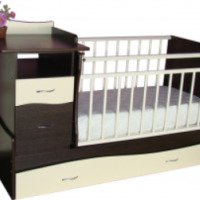Детская кроватка-трансформер Островок уюта "Bambu Allegro"