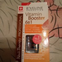 Препарат для восстановления ногтей + базовое покрытие под лак Eveline Vitamin Booster 6 в 1