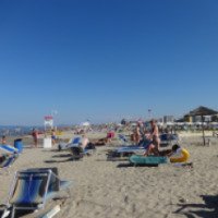 Пляжи Римини (Италия, Эмилия-Романья)