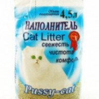 Наполнитель для кошачьего туалета Pussy Cat "Океанический"