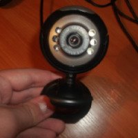 Цифровая вебкамера+микрофон Tinydeal 0.3 Mpix с 6 LED подсветкой для компьютера и ноутбука