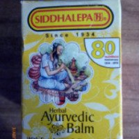 Бальзам Siddhalepa Herbal Ayurvedic Balm