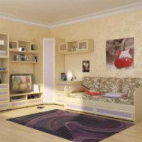 Мебель для детской комнаты Скандмебель "Олимп"