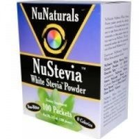 Пищевая добавка NuNaturals NuStevia Белый порошок стевии