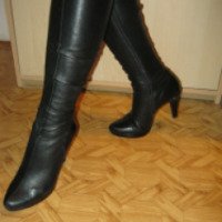 Демисезонные женские сапоги "Днепропетровская обувная фабрика"