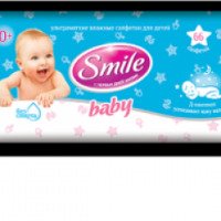 Влажные салфетки для детей Smile Baby с Д-пантенолом