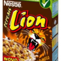 Сухие хлопья для завтрака Nestle Lion