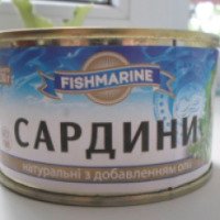 Сардины натуральные с добавлением масла Экватор "Fishmarine"