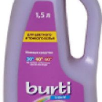 Жидкое средство для стирки для цветного и тонкого белья Burti Liquid