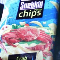 Картофельные чипсы Snekkin chips
