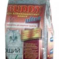 Наполнитель для кошачьего туалета "Buddy" для длинношерстных кошек