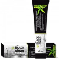Зубная паста Белита-Витэкс Black Clean с микрочастицами черного активированного угля