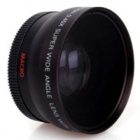 Широкоугольная и МАКРО насадка на объектив Aliexpress 0.45 Wide Angle Lens +MACRO Lens for Sony-a