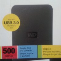 Внешний жесткий диск WD Elements Portable 500 GB