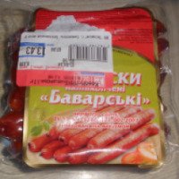 Колбаски мелитопольские полукопченые "Баварские"