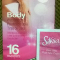 Восковые полоски для депиляции тела Silkia Body Wax Strips