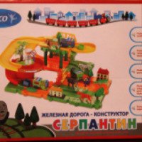 Игрушка Amico Железная дорога Зоопарк