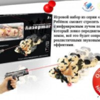 Импульсный лазертаг с фигурками мишенями S+S Toys