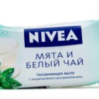 Мыло Nivea "Мята и белый чай"