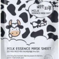 Тканевая маска для лица Esfolio "Молочная"