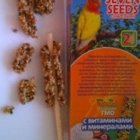 Зерновые палочки для попугаев Seven seeds "Смесь семян"