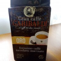 Смесь жареного молотого кофе Gran caffe Garibaldi Oro