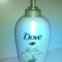 Жидкое крем-мыло Dove "Прикосновение свежести"
