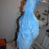 Детский махровый халат Beyalli "Заяц"